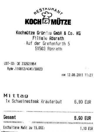 gfmg Hffner Kochmtze Restaurant